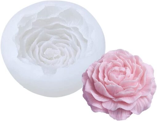 Peony Flower Shape Silicone Mold