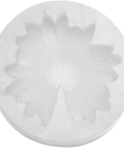 3D Daisy Flower Fondant Silicone Candle Mold