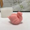 3D Swan Silicone Mold Scented candle mold