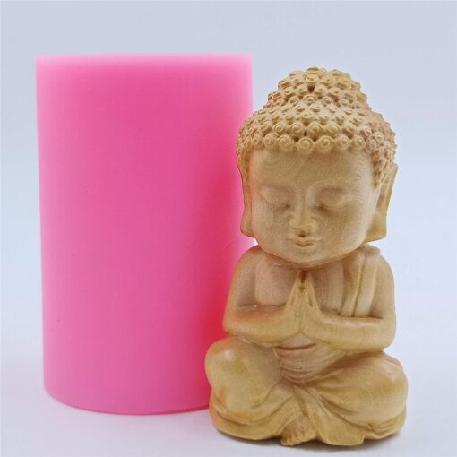 Buddha Design Candle Mold Soap Mold